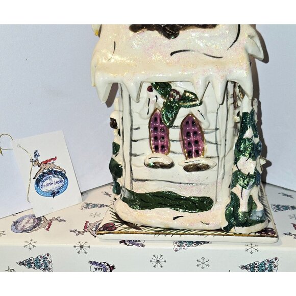 Blue Sky 14" Christmas Church Village Figurine By Heather Goldminc "Come All Ye - Picture 7 of 10